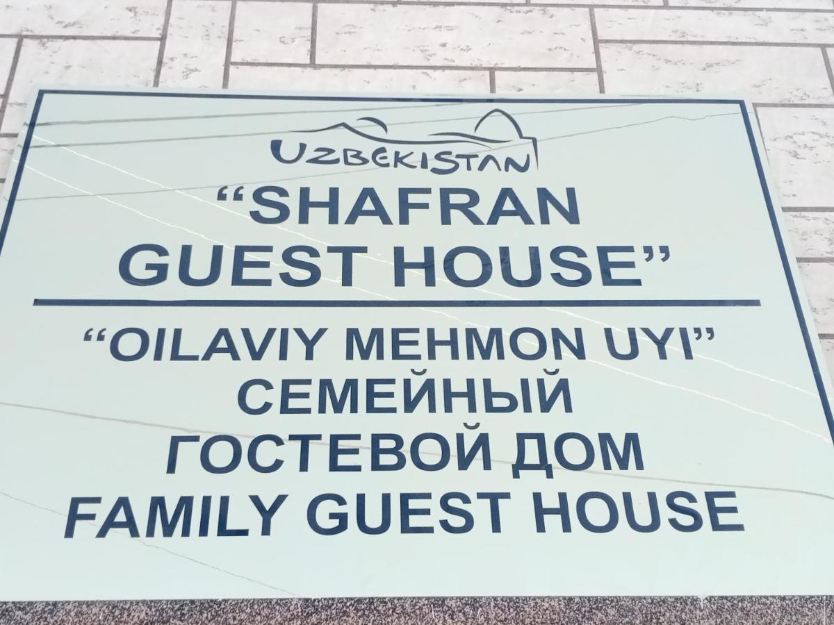 Shafran B&B Buchara Buitenkant foto